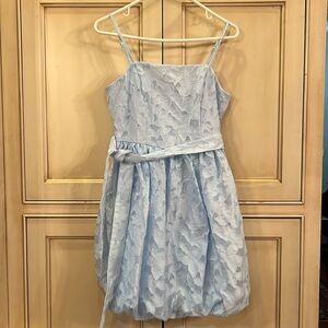 Blue floral dress. NWT